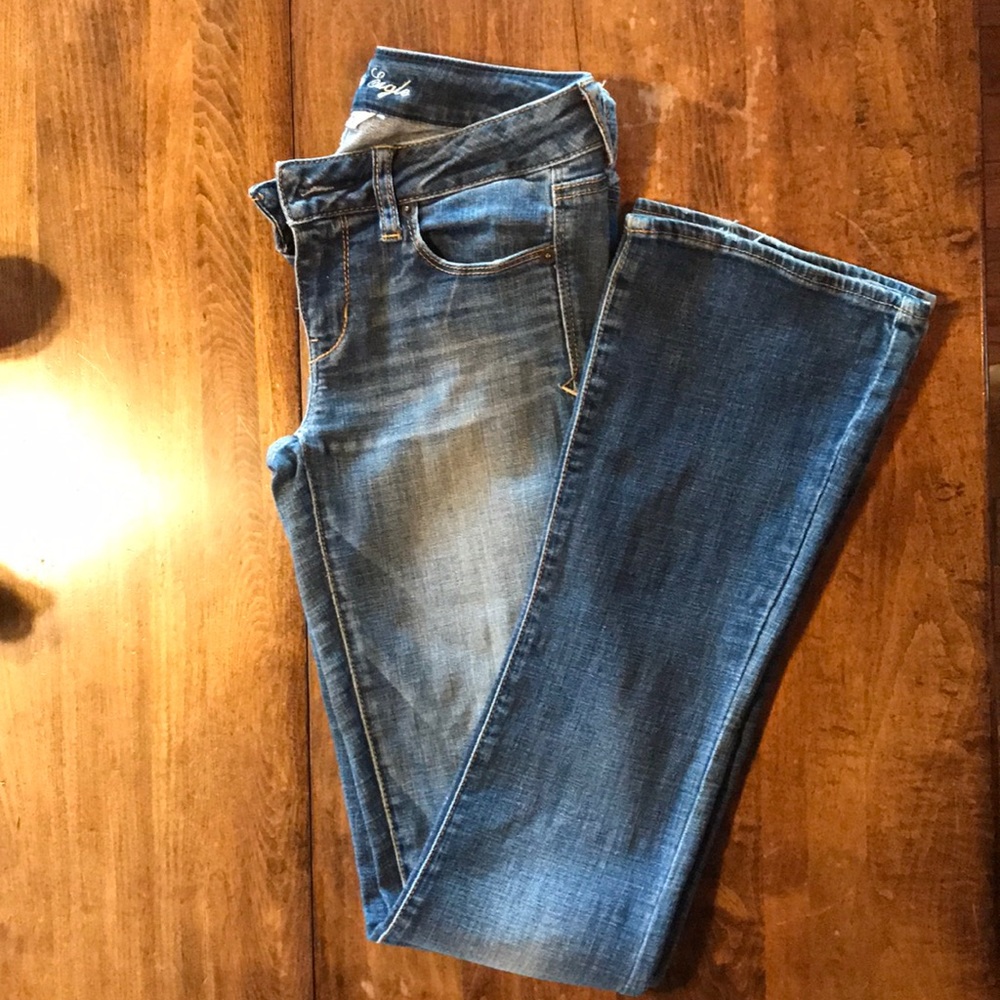 American Eagle Skinny Kick Jeans size 2L